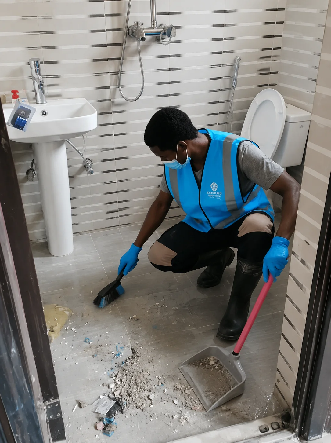 Sparkling clean kitchen after professional cleaning