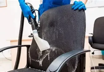 Professional office chair cleaning service